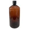 FRASCO PET 1000ML C/ TAMPA LACRE (10 PEÇAS)