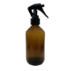 FRASCO DE VIDRO ÂMBAR 200ML COM MINI GATILHO (10 PEÇAS)