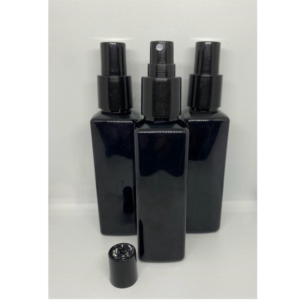 Kit 10 Frascos Retangular 120ml C/ Válvula Spray